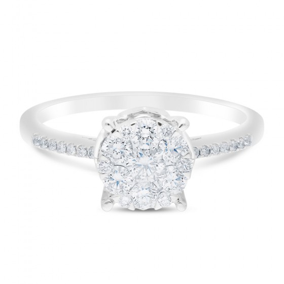 Diamond Ring Illusion Lotus