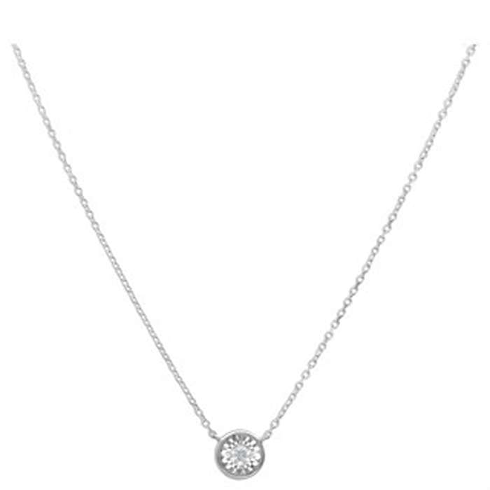 Mirage Diamond Necklace Solitaire